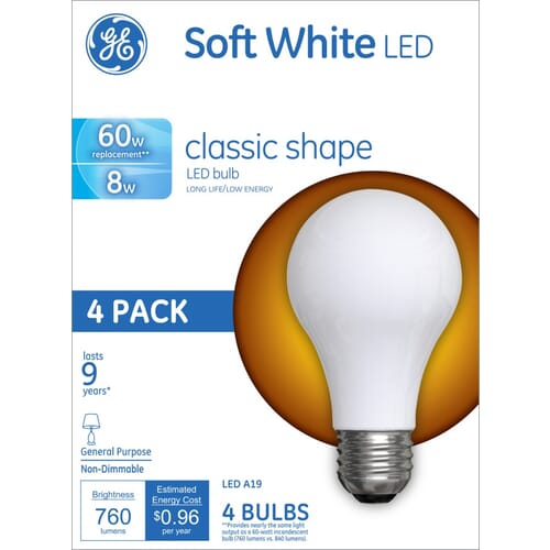 GE LED Standard Bulb 60WATT 106232 1