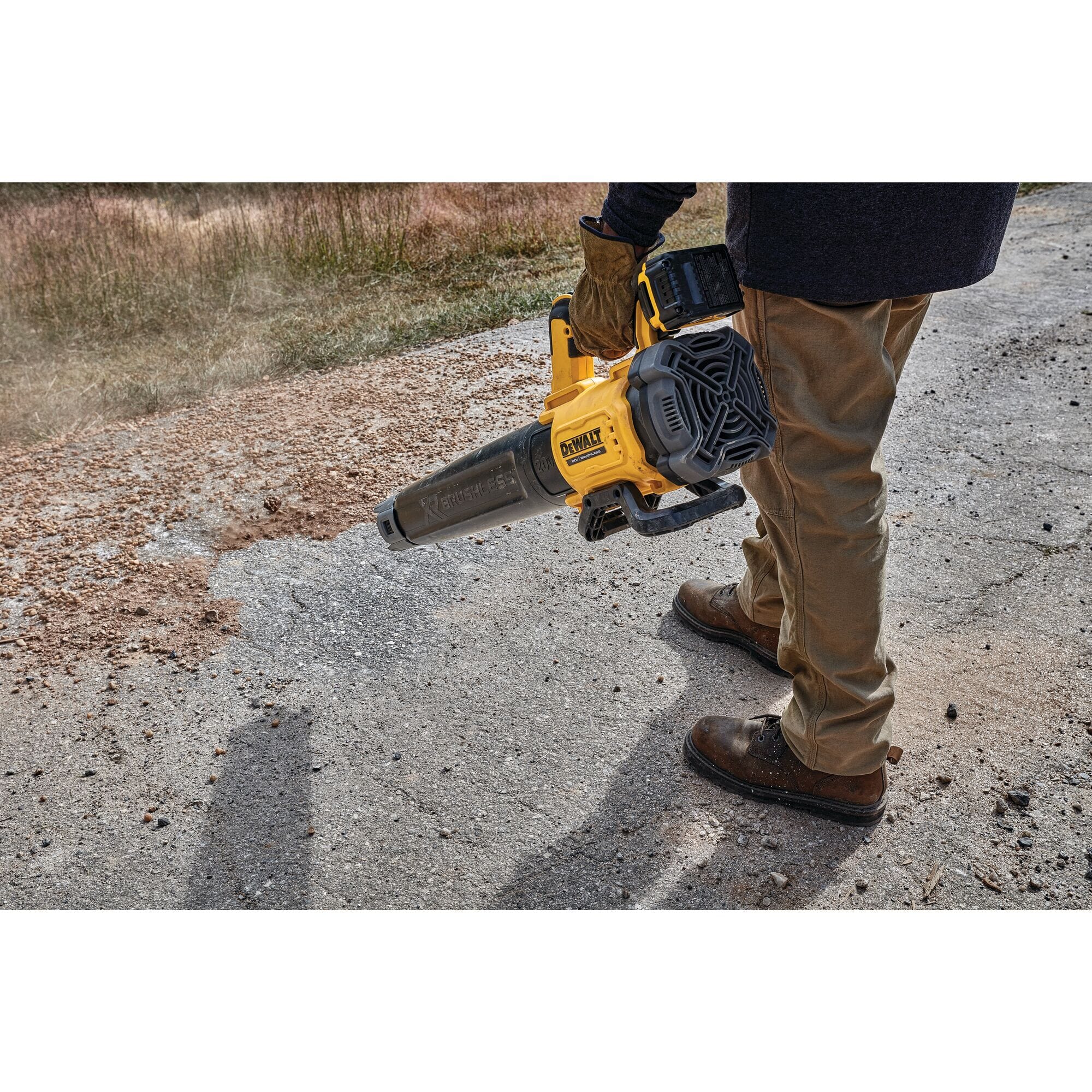 Dewalt cordless on sale leaf blower