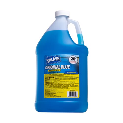 SPLASH Original Blue Liquid Windshield Washer Fluid 1GAL 383406 1